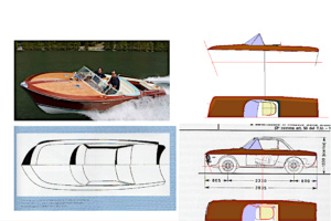 Riva Aquarama e Lancia Fulvia Coupé